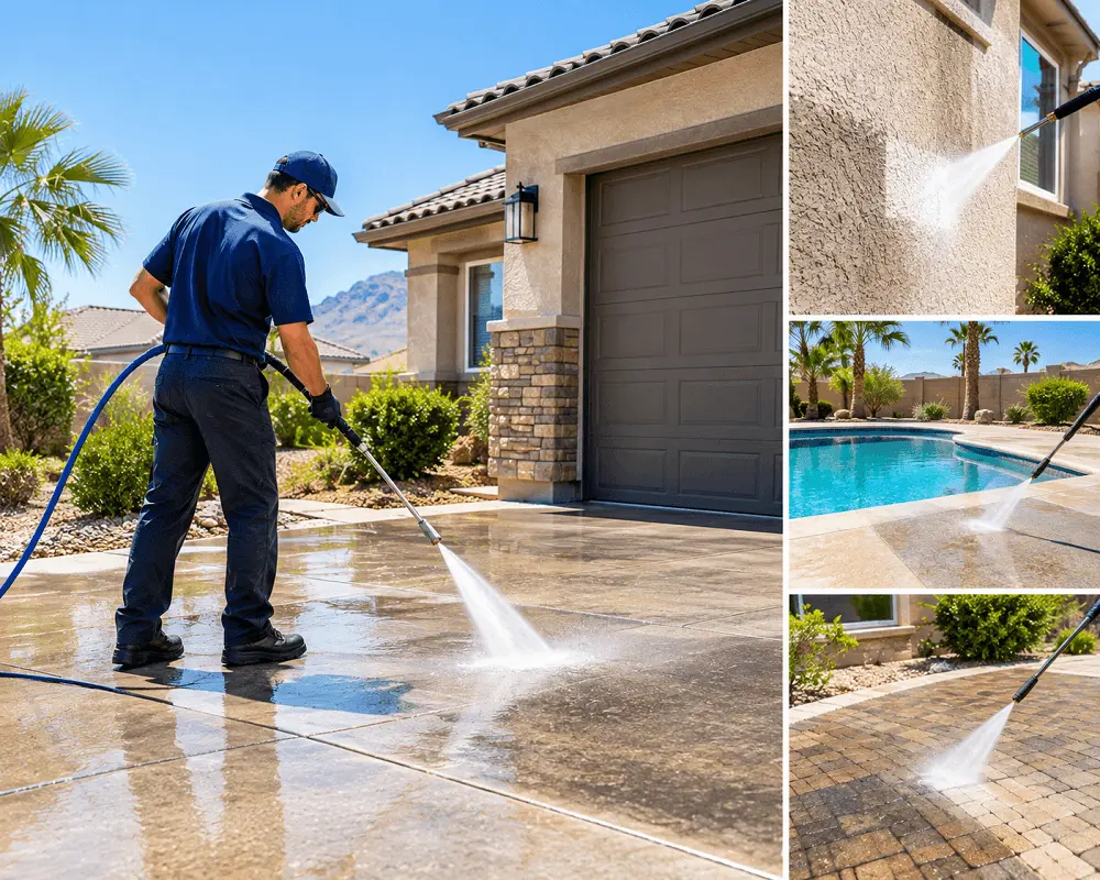 Why North Las Vegas Properties Need Professional Exterior Cleaning